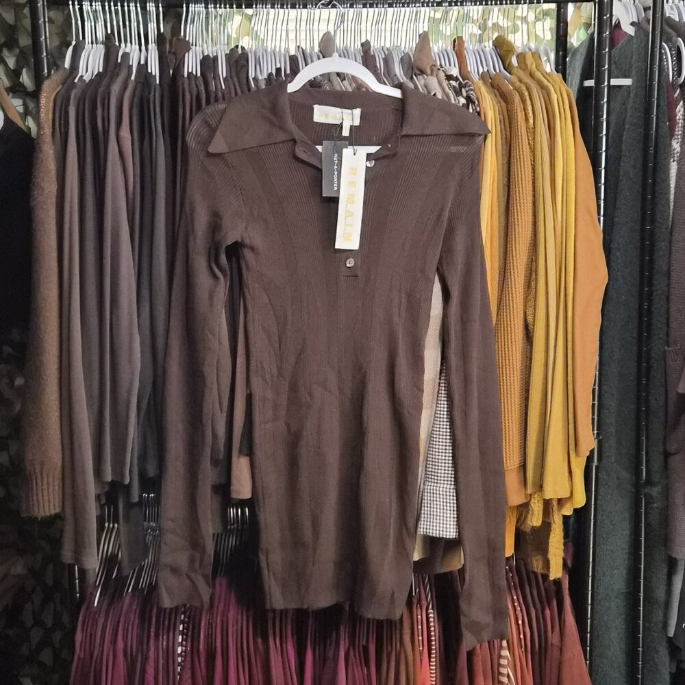 NWT Remain Celia Long Knit Top